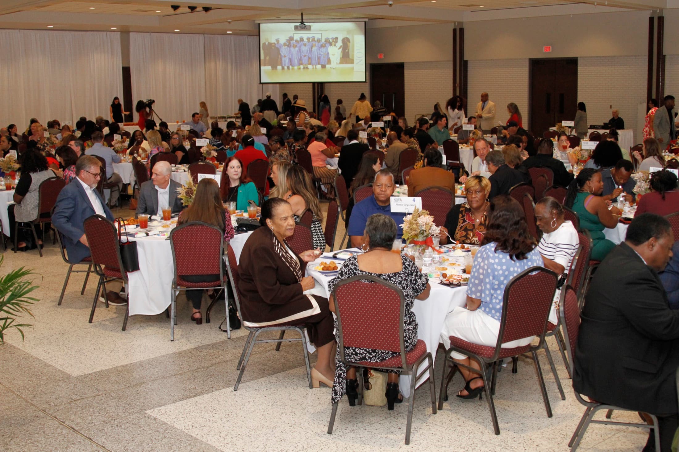 NOVA supporters gathered for the annual community luncheon