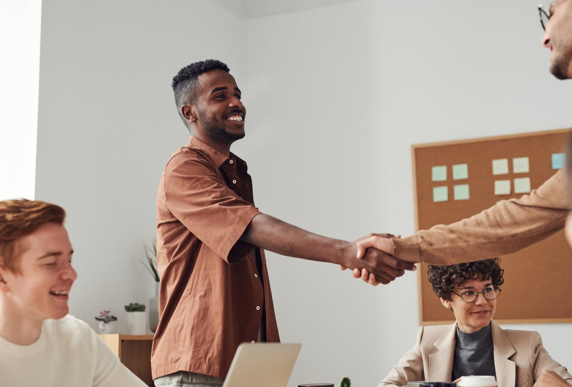 A NOVA participant beginning a new professional opportunity