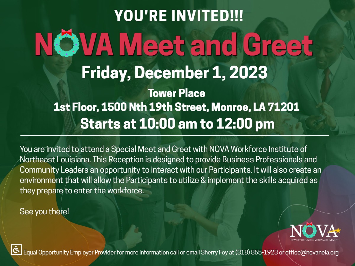 NOVA Meet and Greet 12-1-2023 Monroe 2