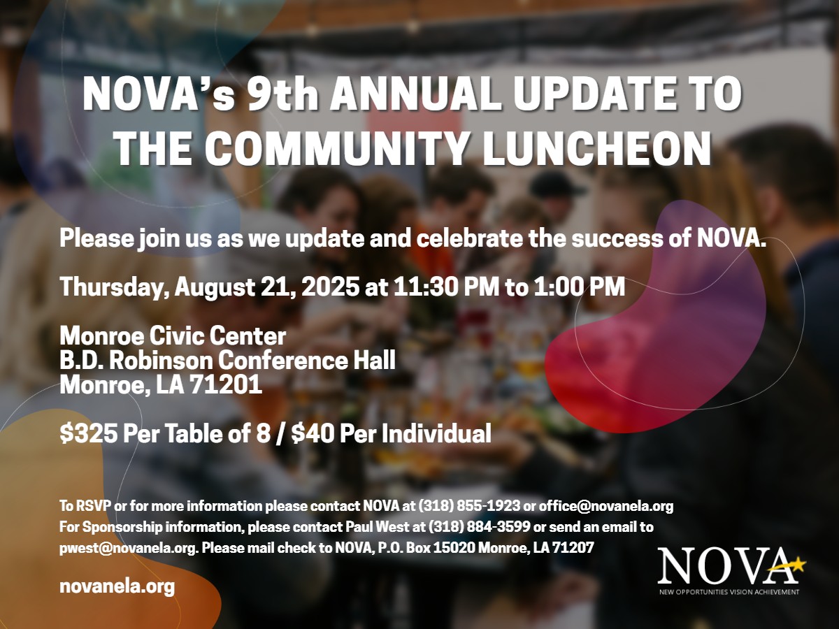 NOVA Update to the Community 8-21-2025 SAVE THE DATE